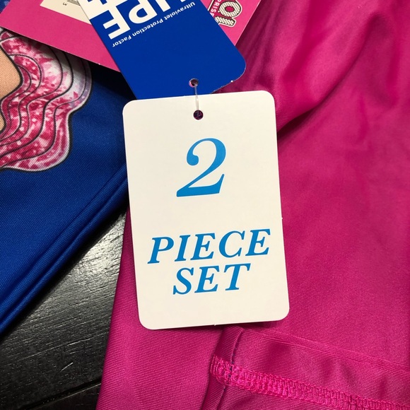 L.O.L. Surprise UPF Style Queens 2-Piece Metallic Swim Suit - Picture 13 of 14